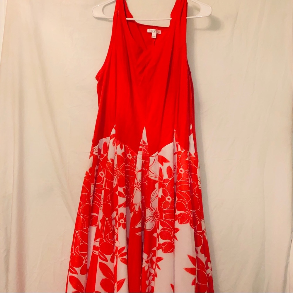 Pink Floral Dress